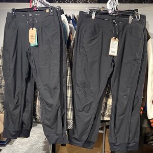 Prana Smokey Gray Jogger Style Pants for Women